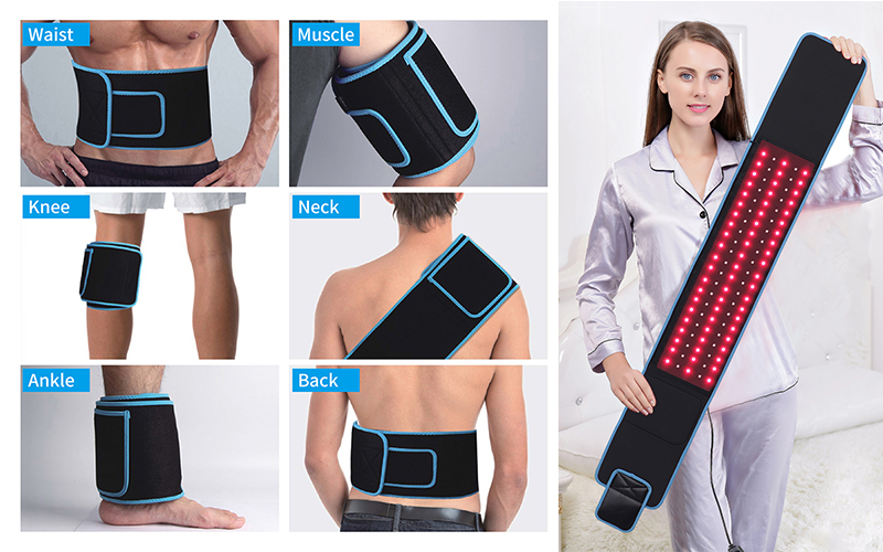 YD-001 Red light and Near Infrared Red(NIR) Light therapy Belt