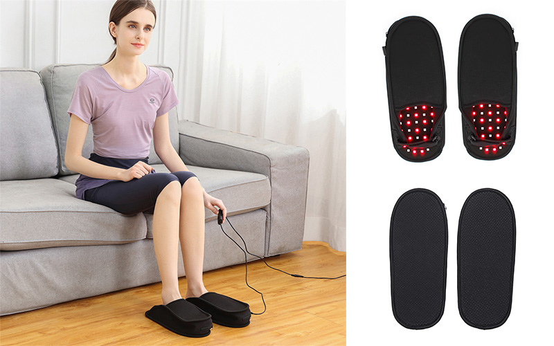 YD-010 Red light and Near Infrared Red(NIR) Light therapy Slipper