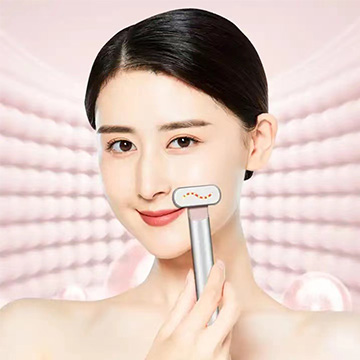 RG-001 4 in 1 Facial Beauty Red Light Therapy LED Wand Handheld for Neck Face Beauty 