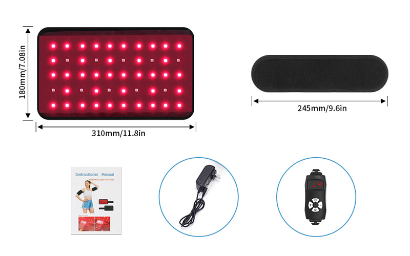 YD-005 Red light and Near Infrared Red(NIR) Light Arm therapy Belt