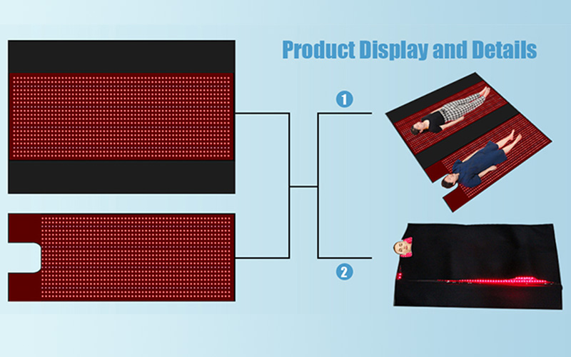 YD-006 New Design Full Body Pulse Red Light therapy Wellness Blanket Pod