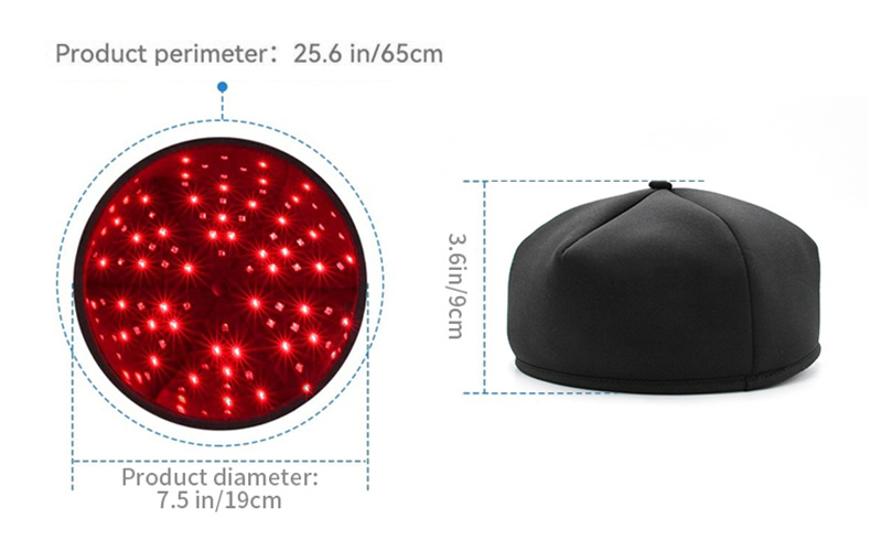 YD-050 Red Light Therapy Hair Follicle Cleared Laser Hair Growth Cap