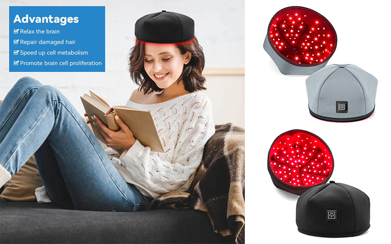 YD-050 Red Light Therapy Hair Follicle Cleared Laser Hair Growth Cap