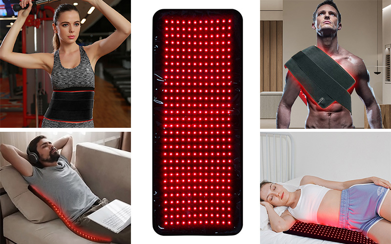 YD-015 Pain Relief Red light and Near Infrared Red(NIR) Light therapy Pad